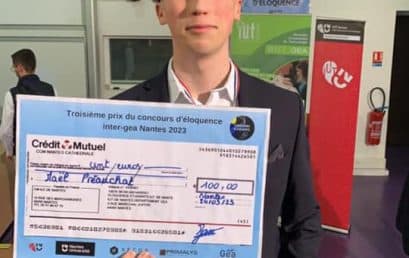 Concours d’éloquence Inter-GEA : 3ème place sur le podium pour un étudiant de l’IUT