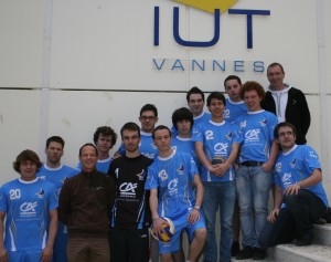 photo iut Volley et Hand 2012IUTVANNES