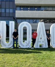 Double-diplôme au Canada : 9 étudiants en année universitaire à l’UQAC